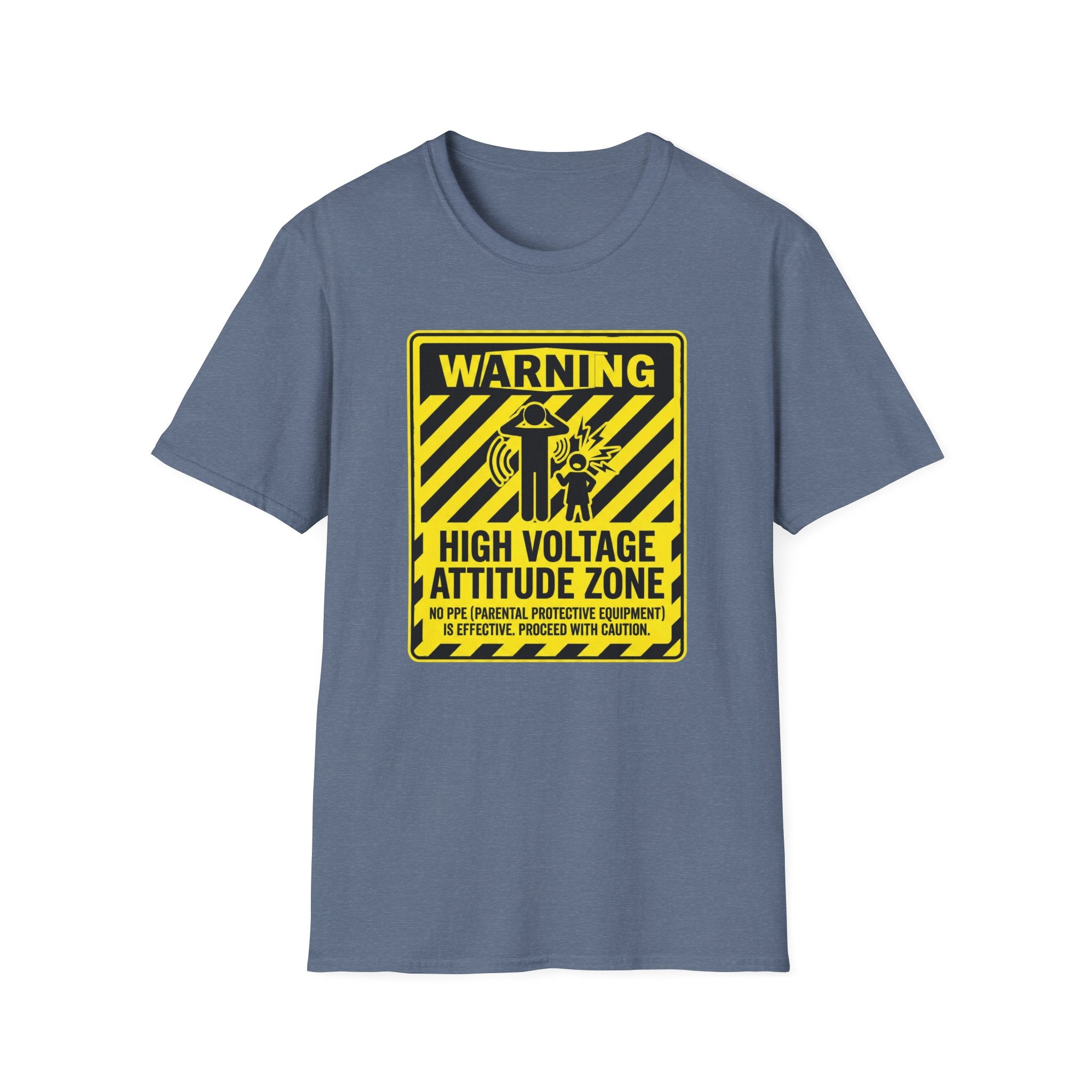 Warning - High Voltage Attitude Zone T-Shirt